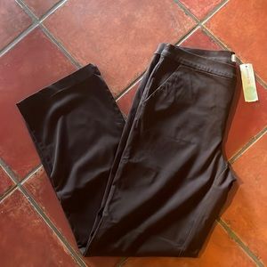 NWT Lila Ryan Giselle Wide Leg brown pants sz‎ 12